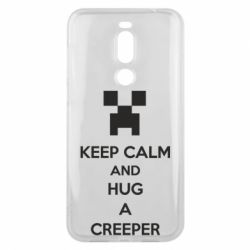 Чехол для Meizu X8 KEEP CALM and HUG A CREEPER - PrintSalon
