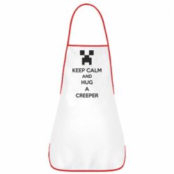 Фартук KEEP CALM and HUG A CREEPER - PrintSalon