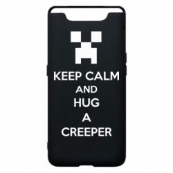 Чехол для Samsung A80 KEEP CALM and HUG A CREEPER - PrintSalon