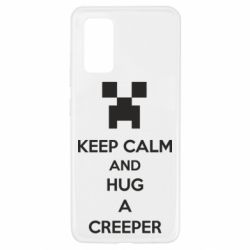 Чехол для Samsung A32 4G KEEP CALM and HUG A CREEPER - PrintSalon