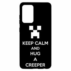 Чехол для Samsung A52 5G KEEP CALM and HUG A CREEPER - PrintSalon