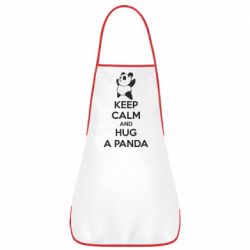 Фартук KEEP CALM and HUG A PANDA - PrintSalon