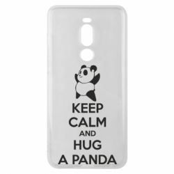 Чехол для Meizu Note 8 KEEP CALM and HUG A PANDA - PrintSalon