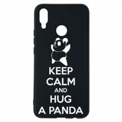 Чехол для Huawei P Smart Plus 2018 KEEP CALM and HUG A PANDA - PrintSalon