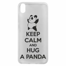 Чехол для Xiaomi Redmi 7A KEEP CALM and HUG A PANDA - PrintSalon