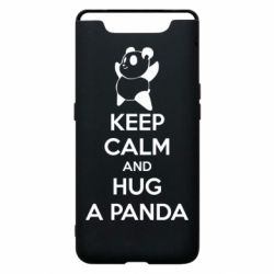 Чехол для Samsung A80 KEEP CALM and HUG A PANDA - PrintSalon