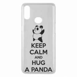 Чехол для Samsung A10s KEEP CALM and HUG A PANDA - PrintSalon