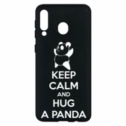 Чехол для Samsung M30 KEEP CALM and HUG A PANDA - PrintSalon