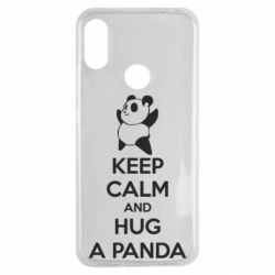 Чехол для Xiaomi Redmi Note 7 KEEP CALM and HUG A PANDA - PrintSalon