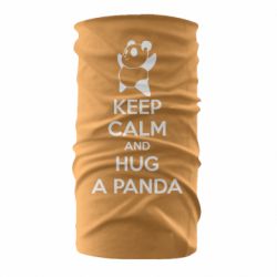 Бандана KEEP CALM and HUG A PANDA - PrintSalon