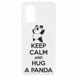 Чехол для Samsung A32 4G KEEP CALM and HUG A PANDA - PrintSalon