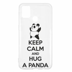 Чехол для Samsung M31 KEEP CALM and HUG A PANDA - PrintSalon