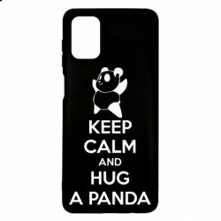 Чехол для Samsung M51 KEEP CALM and HUG A PANDA - PrintSalon