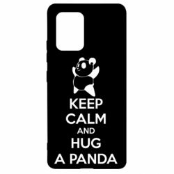 Чехол для Samsung S10 Lite KEEP CALM and HUG A PANDA - PrintSalon