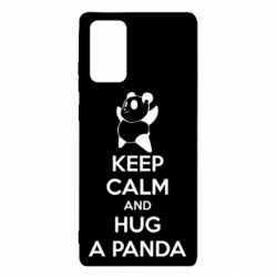 Чехол для Samsung Note 20 KEEP CALM and HUG A PANDA - PrintSalon
