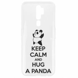 Чехол для Oppo A5/A9 2020 KEEP CALM and HUG A PANDA - PrintSalon