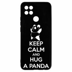 Чехол для Oppo A15s/A15 KEEP CALM and HUG A PANDA - PrintSalon