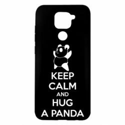 Чехол для Xiaomi Redmi Note 9/Redmi 10X KEEP CALM and HUG A PANDA - PrintSalon