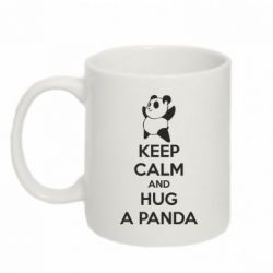Чашка 320ml KEEP CALM and HUG A PANDA-PrintSalon Чашка 320ml KEEP CALM and HUG A PANDA