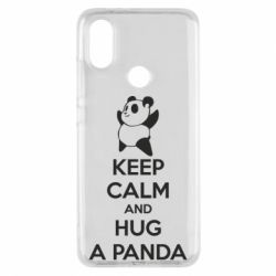 Чехол для Xiaomi Mi A2 KEEP CALM and HUG A PANDA - PrintSalon