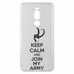 Чехол для Meizu Note 8 KEEP CALM and JOIN MY ARMY - PrintSalon
