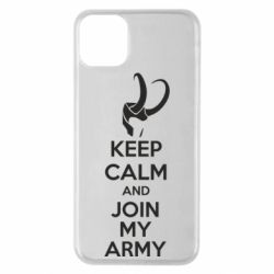 Чехол для iPhone 11 Pro Max KEEP CALM and JOIN MY ARMY - PrintSalon