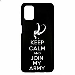 Чехол для Samsung M51 KEEP CALM and JOIN MY ARMY - PrintSalon