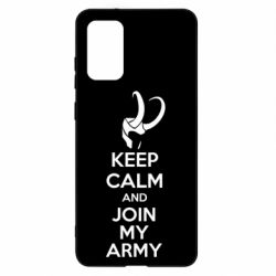 Чехол для Samsung S20+ KEEP CALM and JOIN MY ARMY - PrintSalon