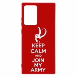 Чехол для Samsung Note 20 Ultra KEEP CALM and JOIN MY ARMY - PrintSalon