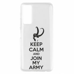 Чехол для Huawei P Smart 2021 KEEP CALM and JOIN MY ARMY - PrintSalon