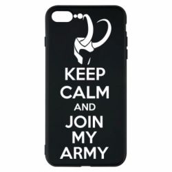 Чехол для iPhone 7 Plus KEEP CALM and JOIN MY ARMY - PrintSalon