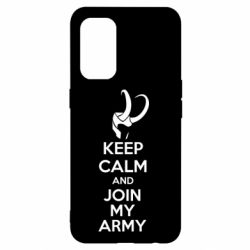 Чехол для Oppo Reno 5 4G KEEP CALM and JOIN MY ARMY - PrintSalon