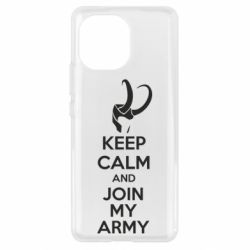 Чехол для Xiaomi Mi11 KEEP CALM and JOIN MY ARMY - PrintSalon