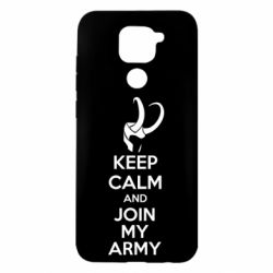 Чехол для Xiaomi Redmi Note 9/Redmi 10X KEEP CALM and JOIN MY ARMY - PrintSalon