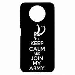 Чехол для Xiaomi Redmi Note 9 5G/Redmi Note 9T KEEP CALM and JOIN MY ARMY - PrintSalon