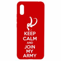 Чехол для Xiaomi Redmi 9a KEEP CALM and JOIN MY ARMY - PrintSalon