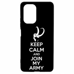 Чехол для Xiaomi Poco F3/K40 KEEP CALM and JOIN MY ARMY - PrintSalon
