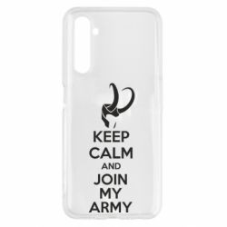 Чехол для Realme 6 KEEP CALM and JOIN MY ARMY - PrintSalon