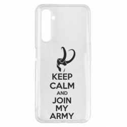 Чехол для Realme 6 Pro KEEP CALM and JOIN MY ARMY - PrintSalon