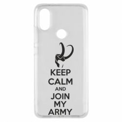Чехол для Xiaomi Mi A2 KEEP CALM and JOIN MY ARMY - PrintSalon