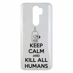 Чохол для Xiaomi Redmi Note 8 Pro KEEP CALM and KILL ALL HUMANS - PrintSalon