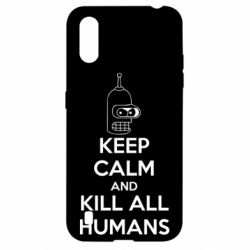 Чохол для Samsung A01 / M01 KEEP CALM and KILL ALL HUMANS - PrintSalon