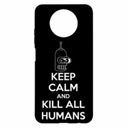 Чохол для Xiaomi Redmi Note 9 5G/Redmi Note 9T KEEP CALM and KILL ALL HUMANS - PrintSalon