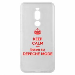 Чехол для Meizu Note 8 KEEP CALM and LISTEN to DEPECHE MODE - PrintSalon