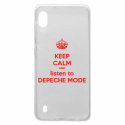 Чехол для Samsung A10 KEEP CALM and LISTEN to DEPECHE MODE - PrintSalon