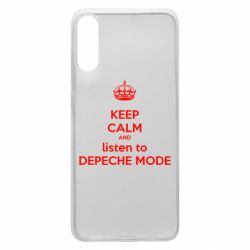 Чехол для Samsung A70 KEEP CALM and LISTEN to DEPECHE MODE - PrintSalon