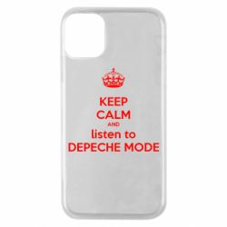 Чехол для iPhone 11 Pro KEEP CALM and LISTEN to DEPECHE MODE - PrintSalon