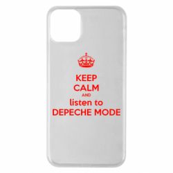 Чехол для iPhone 11 Pro Max KEEP CALM and LISTEN to DEPECHE MODE - PrintSalon