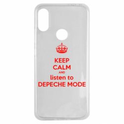 Чехол для Xiaomi Redmi Note 7 KEEP CALM and LISTEN to DEPECHE MODE - PrintSalon