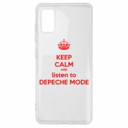 Чехол для Samsung A41 KEEP CALM and LISTEN to DEPECHE MODE - PrintSalon